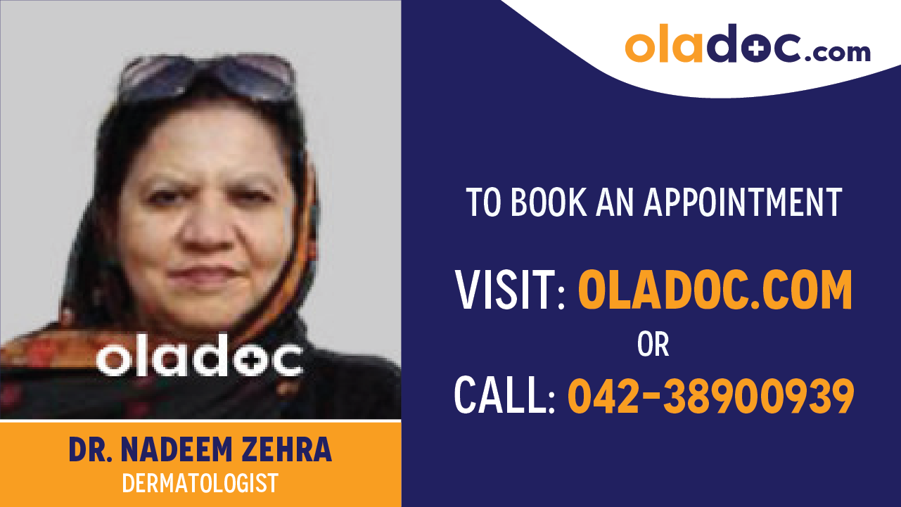 Book appointment with Dr. Nadeem Zehra-best dermatologist in Karachi
